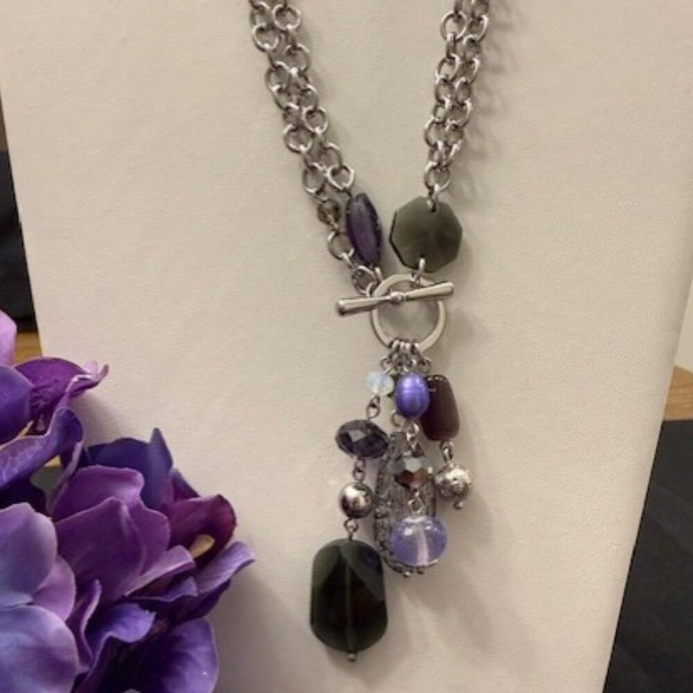 Lia Sophia "VIOLET HOUR" Necklace